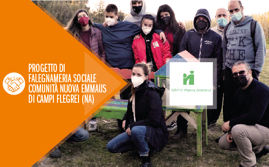 CMT is proud to announce its support of Social Carpentry in conjunction with Nuova Emmaus Community of Campi Flegrei, Naples